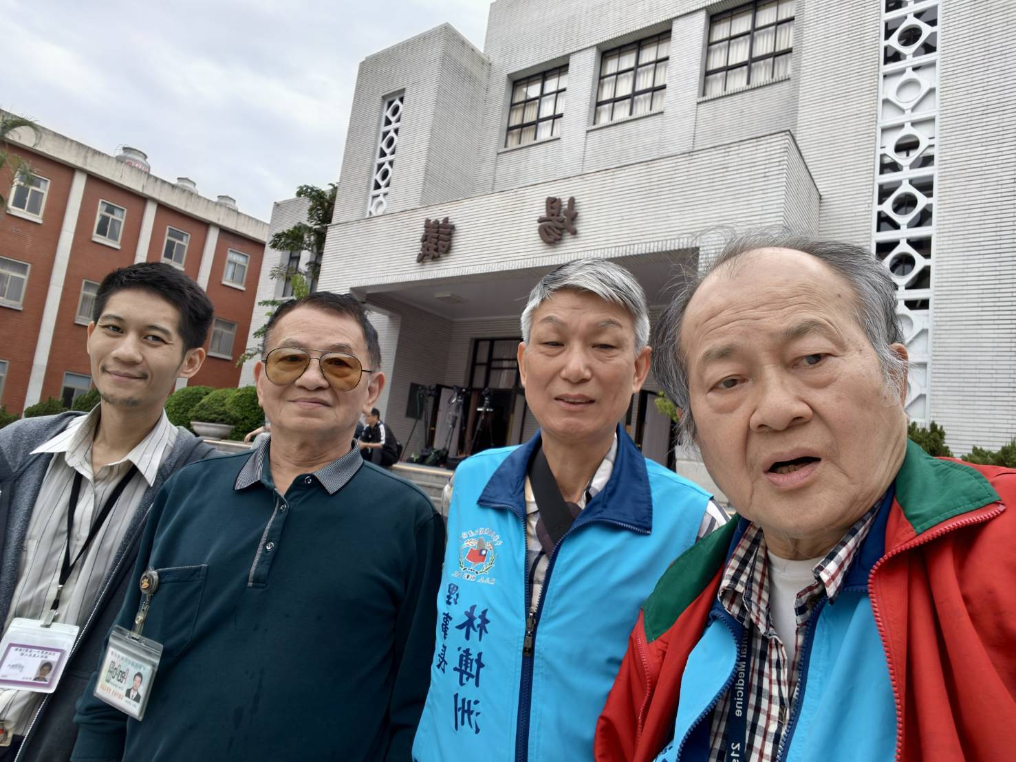 議場採訪